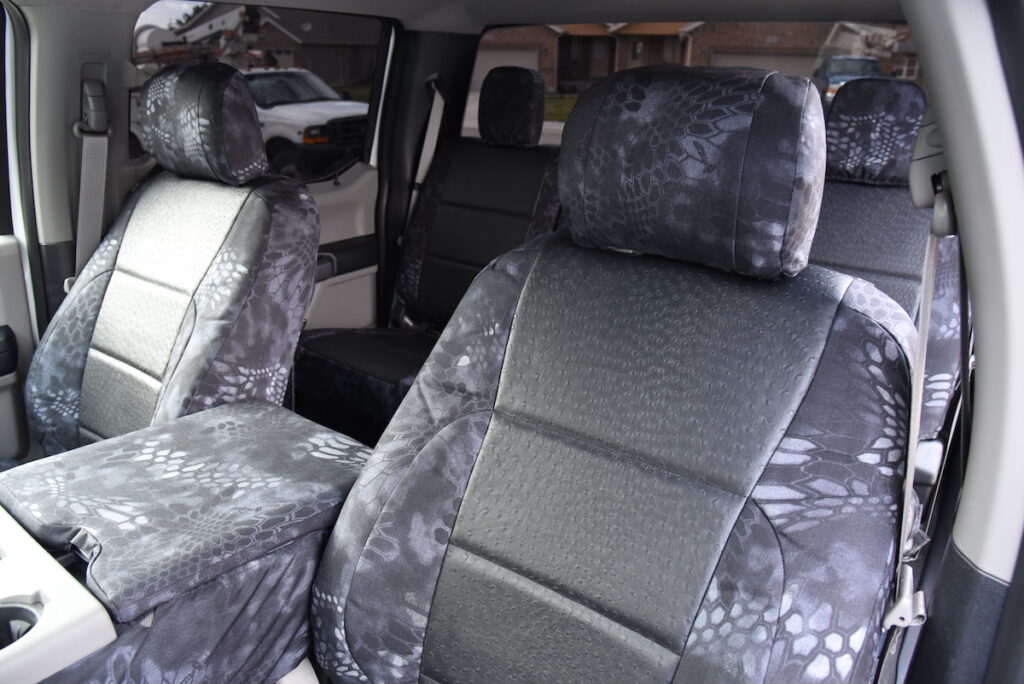 2019 Ford F350 Black Ostrich Kryptek Typhon 2 | Covers and Camo
