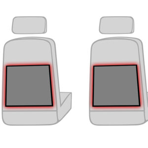 Rear Fabric Pockets Cartton | Covers and Camo