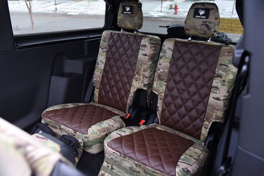 2023 Ford Bronco Brown Ostrich Diamond MultiCam Original Rear2 copy | Covers and Camo