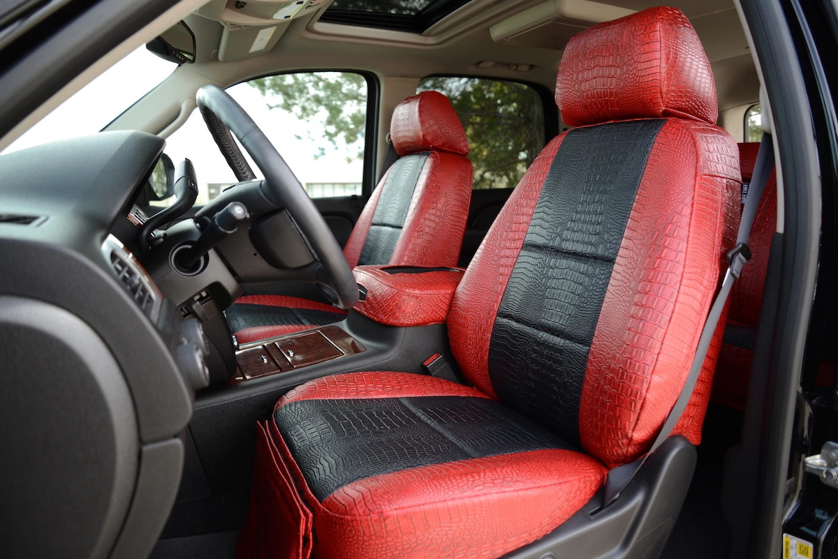 2014 Chevy Tahoe Midnight Croc Flame Croc