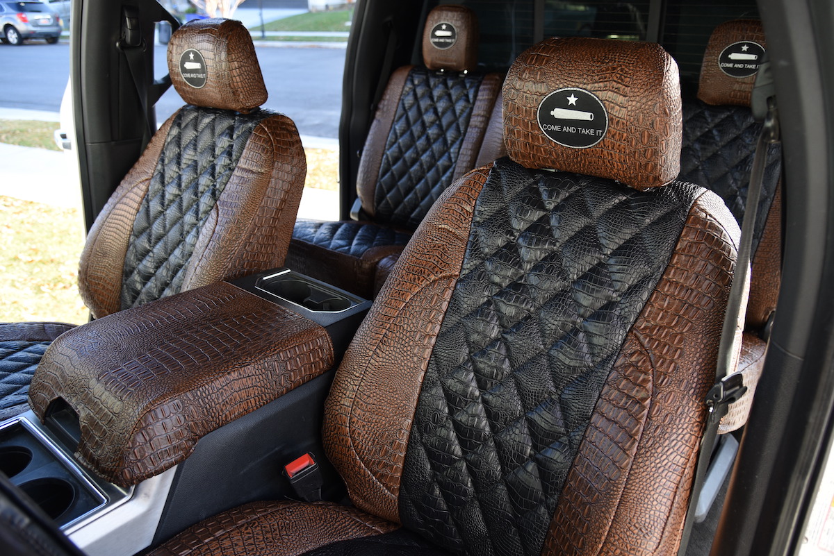 alligator seat covers