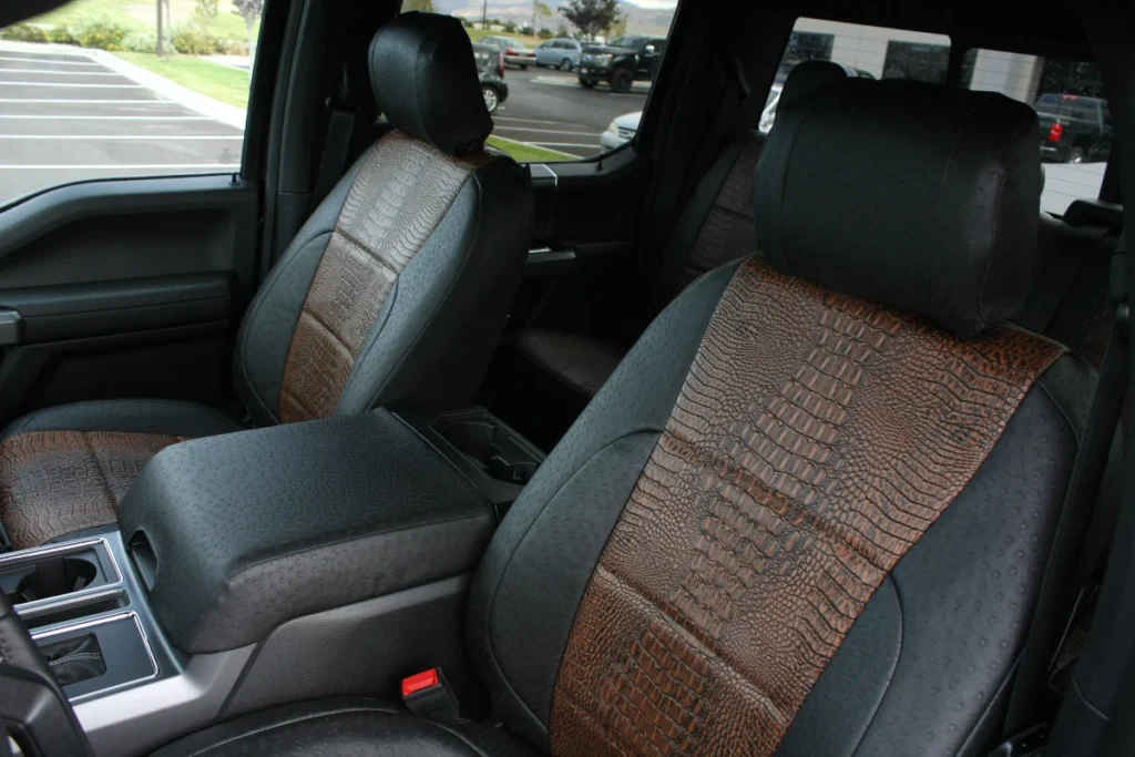 2019 Ford F150 Java Croc Black Ostrich | Covers and Camo