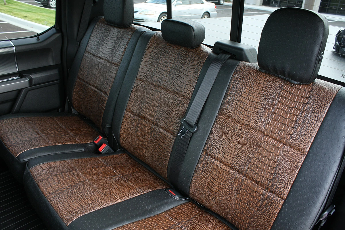 2019 Ford F150 Java Croc Black Ostrich2