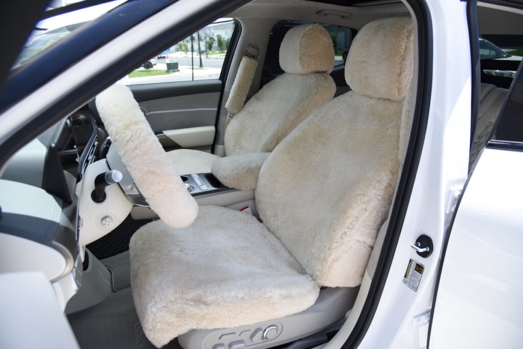 2023 Genesis GV60 Pearl Sheepskin | Covers and Camo