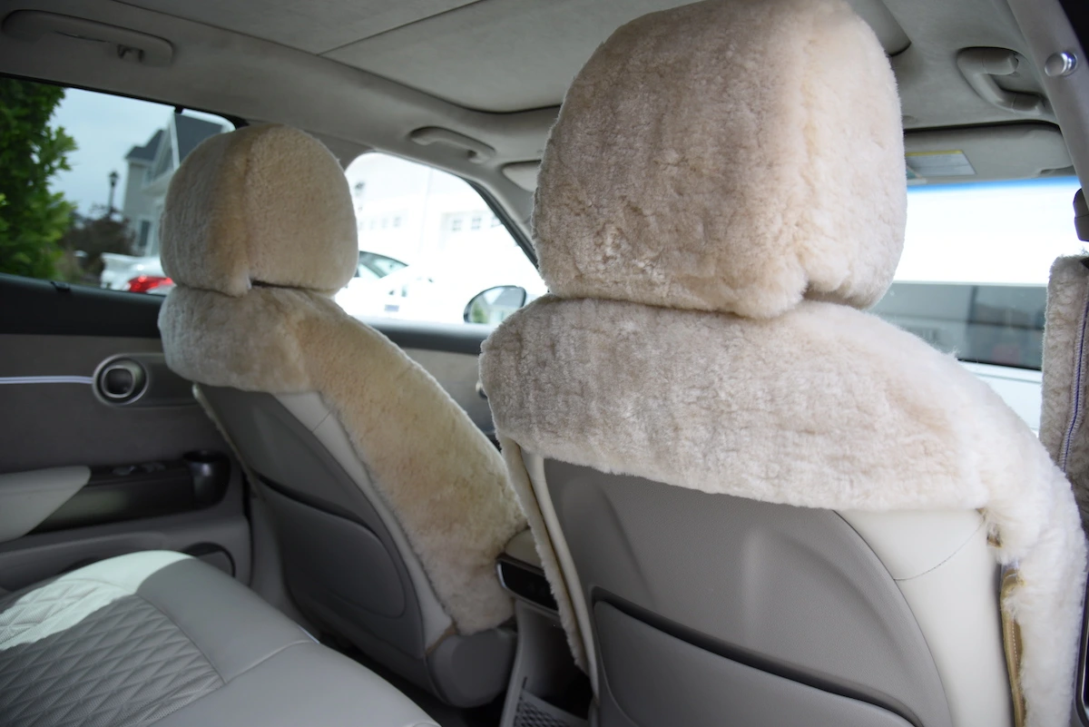 2023 Genesis GV60 Pearl Sheepskin6