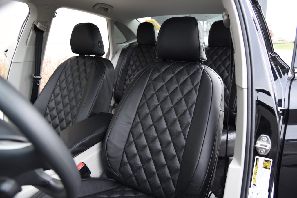 2019 VolksWagon Jetta Black Ostrich Diamond Black SofTouch | Covers and Camo