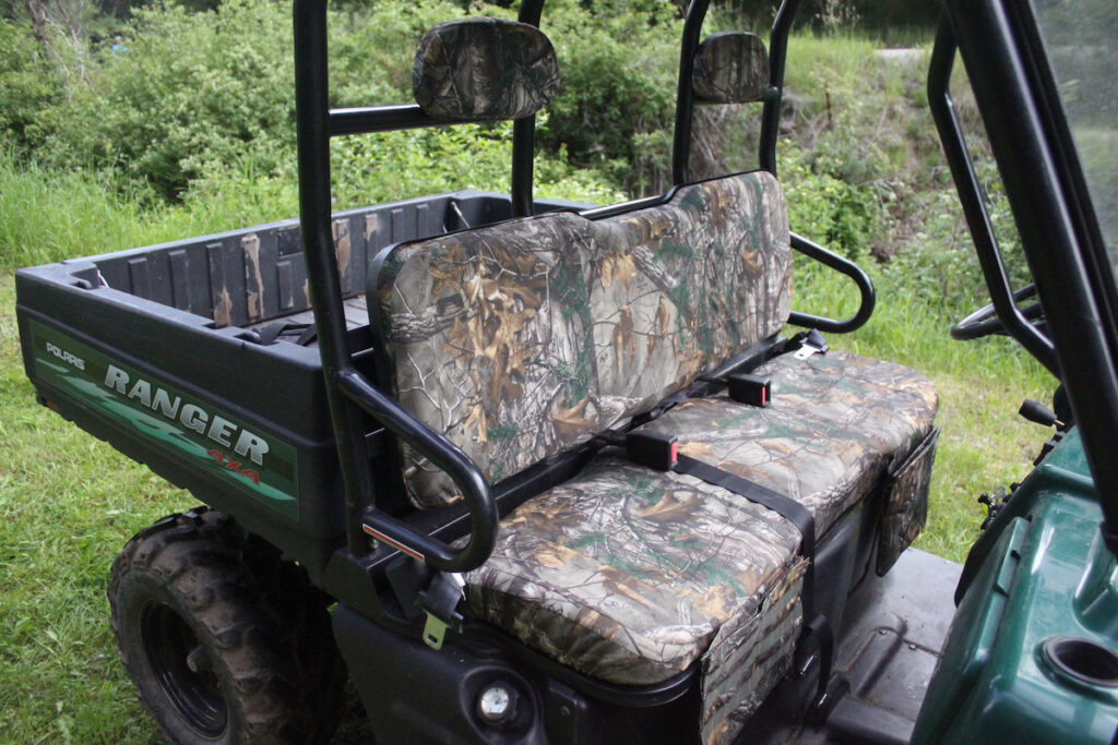 2002 Polaris Ranger Relatree Xtra2 with Camo Seat Covers