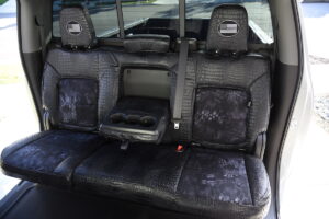 2025 GMC Sierra 3500 
 Insert: Kryptek Typhon (Canvas)
 Trim: Midnight Croc (Sim. Leather)
 Product: Camo - Gold Series