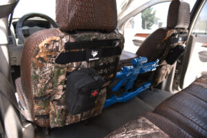 2006 Dodge RAM 3500 Realtree Xtra and Java Croc seat backs with MOLLE panels