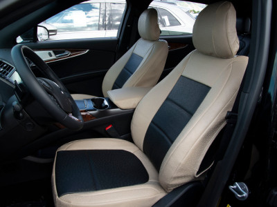 <b>
2017 Lincoln MKX
</b>
<br>
Insert: Black Ostrich E01 (Sim. Leather)
</br>Trim: Sandstone Ostrich E35 (Sim. Leather)
<br> Product: Exotic - Gold Series </br> 2017 Lincoln MKX Black Ostrich Sandstone Ostrich