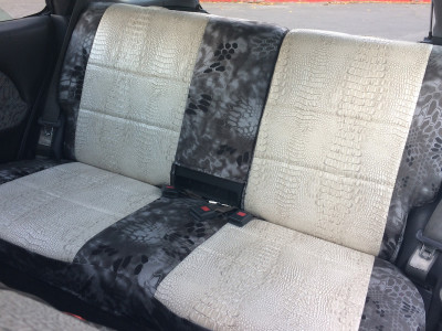 <b>
1997 Subaru Impreza
</b>
<br>
Insert: Bone Croc E41 (Sim. Leather)
</br>Trim: Bone Croc E41 (Sim. Leather)
<br> Product: Exotic - Gold Series </br> | Covers and Camo