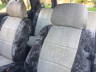 <b>
1997 Subaru Impreza
</b>
<br>
Insert: Bone Croc E41 (Sim. Leather)
</br>Trim: Kryptek Raid C72 (Canvas)
<br> Product: Exotic - Gold Series </br> | Covers and Camo