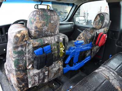 <b>
2002 Chevy Silverado 1500
</b>
<br>
Insert: Ebony Croc E40 (Sim. Leather)
</br>Trim: Realtree Xtra C63 (Canvas)
<br>Product: Camo - Gold Series </br> | Covers and Camo