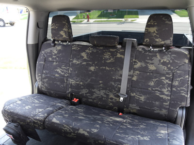 <b>2021 Chevy Silverado 1500
</b><br>
Insert: MultiCam Black™ C80 (Canvas)
</br>Trim: MultiCam Black™ C80 (Canvas)
<br>Product: Camo - Gold Series </br> best seat covers for chevy silverado 1500
