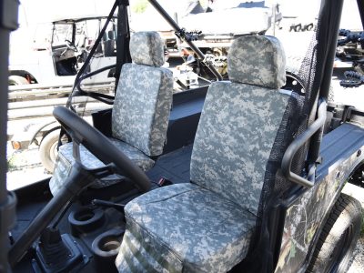 <b>
2019 Mahindra Roxor
</b>
<br>
Insert: Universal Digital (Discontinued Fabric)
</br> Trim: Universal Digital (Discontinued Fabric)
</br>Product: UTV | Covers and Camo