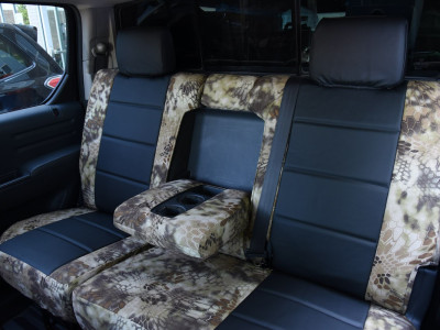 <b>
2013 Honda Ridgeline
</b>
<br>
Insert: Black Sof-Touch S01 (Sim. Leather)
</br>Trim: Kryptek® Highlander™ C70 (Canvas)
<br>Product: Camo - Gold Series </br> | Covers and Camo