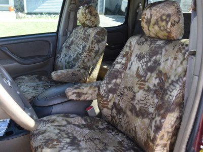 <b>
2006 Toyota Tundra
</b>
<br>
Insert: Kryptek® Highlander™ C70 (Canvas)
</br>Trim: Kryptek® Highlander™ C70 (Canvas)
<br> Product: Camo - Gold Series </br> | Covers and Camo