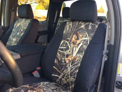 <b>
2017 Ford F250
</b>
<br>
Insert: Realtree® Max-4 HD® C64 (Canvas)
</br>Trim: Black Dura EZ-Care D01 (Canvas)
<br> Product: Camo - Gold Series </br> | Covers and Camo