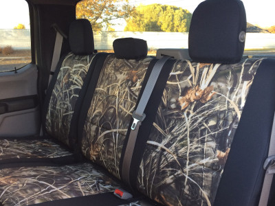 <b>
2017 Ford F250
</b>
<br>
Insert: Realtree® Max-4 HD® C64 (Canvas)
</br>Trim: Black Dura EZ-Care D01 (Canvas)
<br> Product: Camo - Gold Series </br> | Covers and Camo