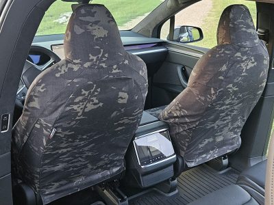 2021 Tesla Model 3 | MultiCam Black 2021 Tesla Model 3 front MultiCam Black custom seat covers