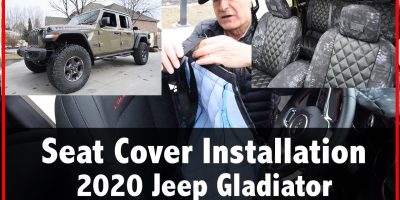 2020 Jeep Gladiator Seat Cover Installation: How to install seat covers on the 2020 Jeep Gladiator