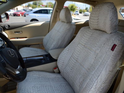 <b>
2015 Lexus RX350
</b>
<br>
Insert: Bone Croc E41 (Sim. Leather)
</br>Trim: Bone Croc E41 (Sim. Leather)
<br>Product: Exotic - Gold Series</br> | Covers and Camo