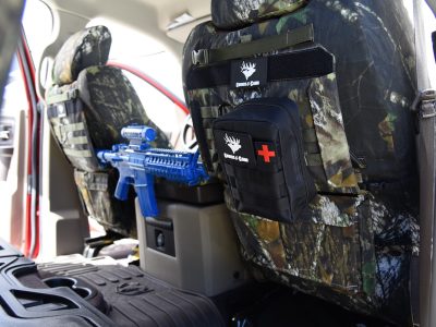 2010 RAM 1500 | Brown Ostrich Diamond | Mossy Oak New Break-Up 2010 RAM 1500 seat covers in Brown Ostrich Diamond and Mossy Oak New Break-Up camouflage