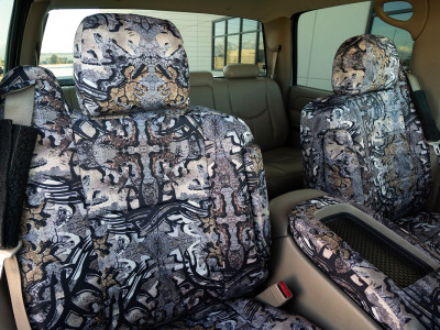 <b>
2020 Chevrolet Silverado 3500
</b>
<br>
Insert: Brown Ostrich E04 (with Diamond Stitching)
</br>Trim: Goldberg Bone N Stone (C74)
<br> Product: Camo - Gold Series </br> | Covers and Camo