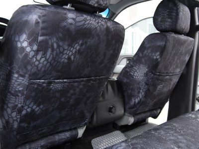 <b> 2013 Ford F-150 </b>
<br> Insert: Kryptek Typhon
</br> Trim: Kryptek Typhon
</br> Product: Camo - Bronze Series | Covers and Camo