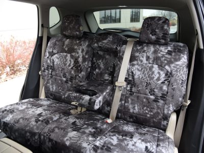 2019 Buick Envision rear bench Kryptek Raid seat covers