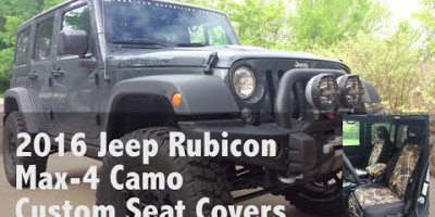 2016 Jeep Rubicon Max-4 Camo Custom Seat Covers 2016 Jeep Rubicon Max-4 Camo Custom Seat Covers