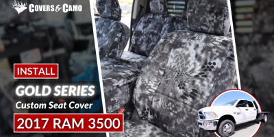 2017 RAM 3500 | Gold Series | Seat Cover Installation 2017 RAM 3500 Seat Cover Install