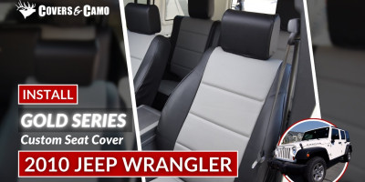2010 Jeep Wrangler | Gold Series | Seat Cover Installation 2010 Jeep Wrangler Seat Cover Install