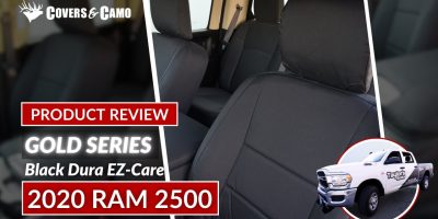 2020 RAM 2500 | Black HD1000 2020 RAM 2500 seat covers in Black HD1000 heavy duty canvas
