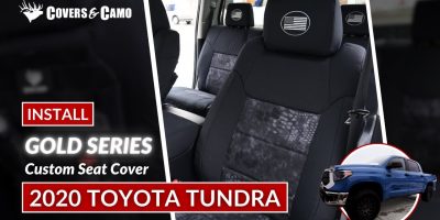 2020 Toyota Tundra Seat Cover Installation