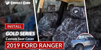 2019-2026 Ford Ranger 2019 Ford Ranger Seat Cover Installation Moonshine Harvest Moon Camo Seat Covers