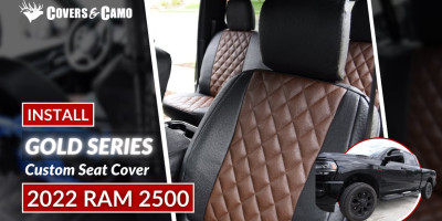 2022 RAM 2500 | Gold Series | Seat Cover Installation 2022 RAM 2500 Seat Cover Installation