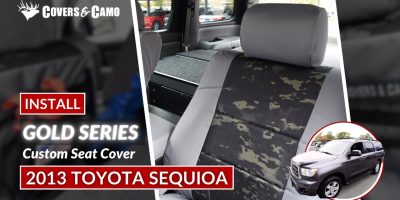2013 Toyota Sequioa Seat Cover Installation: How to install seat covers on the 2013 Toyota Sequioa
