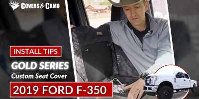 2019 Ford Super Duty | Gold Series | Seat Cover Installation (20 Section) How to install the 20 section seat cover on a 2019 Ford Super Duty truck