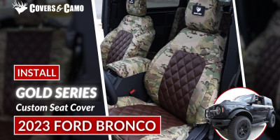 2023 Ford Bronco Seat Cover Installation | Camo Seat Covers - Gold Series | Covers & Camo 2023 Ford Bronco Seat Cover Installation | Camo Seat Covers - Gold Series | Covers & Camo