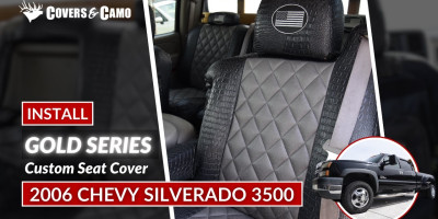 2006 Chevy Silverado 3500 | Gold Series | Seat Cover Installation | Covers & Camo 2006 Chevy Silverado 3500 | Gold Series | Seat Cover Installation | Covers & Camo