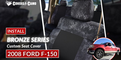 2008 Ford F-150 | Bronze Series | Seat Cover Installation | Covers & Camo 2008 Ford F-150 | Bronze Series | Seat Cover Installation | Covers & Camo