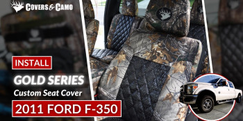 2011 Ford F-350 Seat Cover Install | Camo - Gold Series | Realtree Seat Covers | Covers & Camo 2011 Ford F-350 Seat Cover Install | Camo - Gold Series | Realtree Seat Covers | Covers & Camo