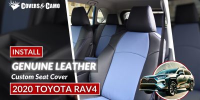 Leather Seat Cover Installation: Genuine Leather Seat Covers on the 2020 RAV4 Hybrid