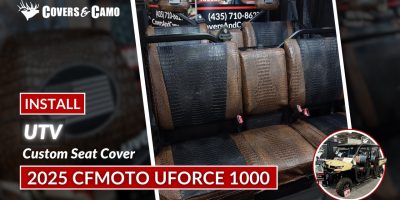 2025 CFMOTO | UTV | Seat Cover Installation 2025 CF MOTO UForce 1000 XL | Seat Cover Installation | Covers & Camo