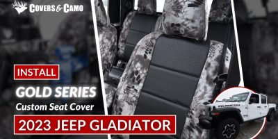 2023 Jeep Gladiator | Seat Cover Installation | Gold Series | Covers & Camo 2023 Jeep Gladiator | Seat Cover Installation | Gold Series | Covers & Camo