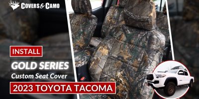 2023 Toyota Tacoma | Seat Cover Installation | Gold Series | Realtree Seat Covers | Covers & Camo 2023 Toyota Tacoma | Seat Cover Installation | Gold Series | Realtree Seat Covers | Covers & Camo