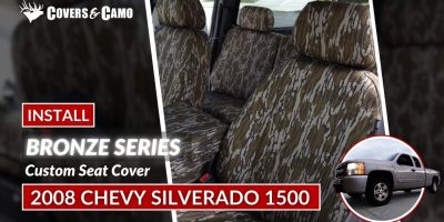 Mossy Oak Bottomland Seat Covers | Bronze Series | 2008 Chevy Silverado 1500 | Covers & Camo Mossy Oak Bottomland Seat Covers | Bronze Series | 2008 Chevy Silverado 1500 | Covers & Camo