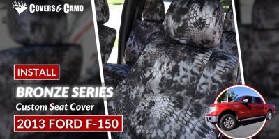 Kryptek Seat Covers | Bronze Series | Installation | Kryptek Raid | 2013 Ford F-150 | Covers & Camo Kryptek Seat Covers | Bronze Series | Installation | Kryptek Raid | 2013 Ford F-150 | Covers & Camo