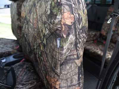 2019 Nissan Frontier | Mossy Oak NB Country 2019 Nissan Frontier rear bench Mossy Oak NB Country Bronze Series seat covers